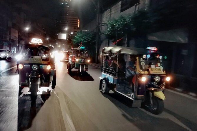 Private - Bangkok TUKTUK Tour by Night incl. snack and cold drink - What’s Included and What’s Not