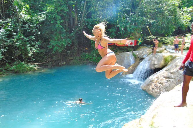 Private Blue Hole & Secret Falls Day Trip plus Shopping from Montego Bay Hotels - The Highlight: Blue Hole and Secret Falls
