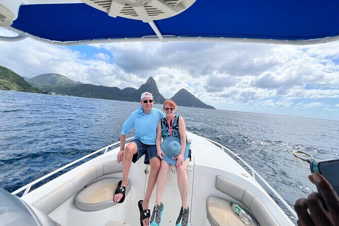 Private Boat Charter St. Lucia, boat tour to Soufriere. Full day - What You Get in the Package