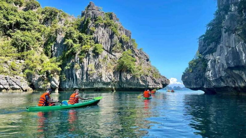 Private boat- Lan Ha Bay Half Day Tour with kayaking - Key Points