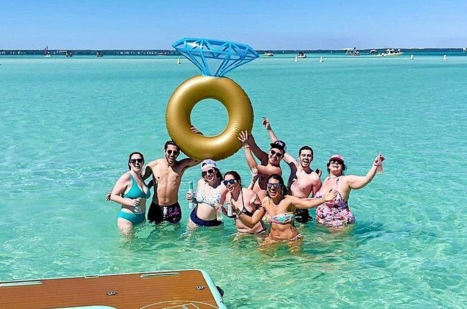 Private Catamaran Charter to Crab Island for up to 13 Guests - FAQs
