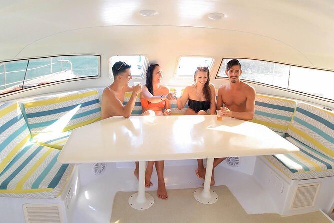 Private Catamaran from Cancun to Isla Mujeres | For up to 25 ppl - Key Points