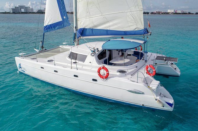 Private Catamaran from Cancun to Isla Mujeres | For up to 30 pp - Authentic Feedback from Travelers