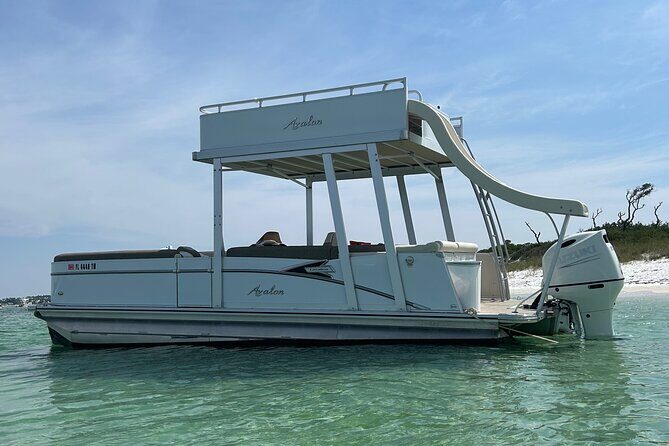Private Charter Boat with Slide from Panama City - Key Points