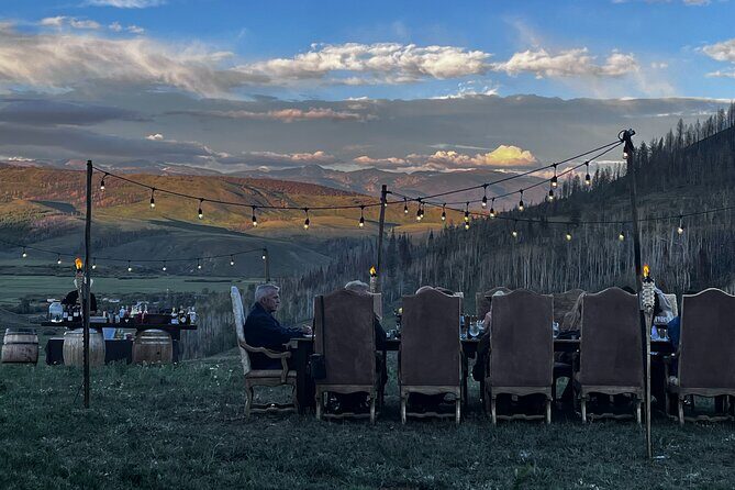 Private Cowboy Wood Fired Dinner for Your Mountain Experience - Key Points: