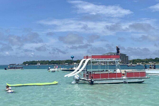 Private Crab Island Double Slides Pontoon Charter - Practical Tips for Your Trip