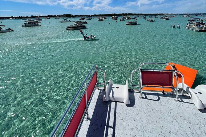 Private Crab Island Double Slides Pontoon Charter - FAQ