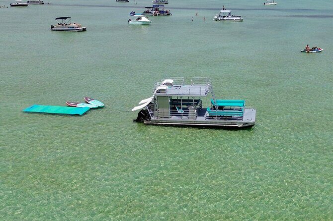 Private Crab Island Slide Pontoon Charter w/Restroom (Up to 12) - FAQ