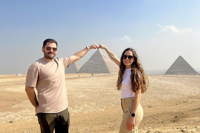 Private Day Pyramids and Grand Egyptian Museum with free camel - Exploring the Pyramids of Giza