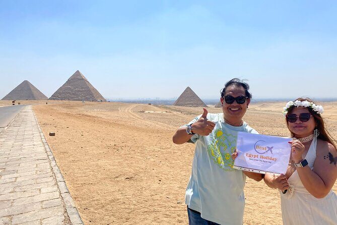 Private Day Tour Giza Pyramids, Sphinx, Memphis, Saqqara Pyramids - Frequently Asked Questions