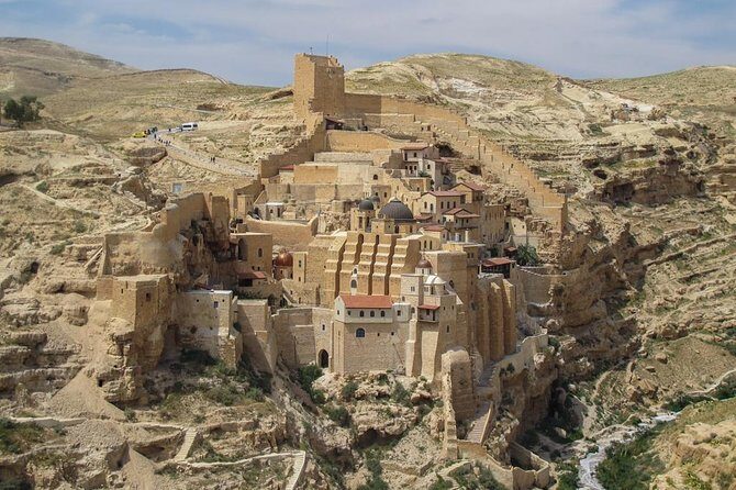 Private Day Tour: St. George's Monastery, Wadi Qelt, Mar Saba, and Bethlehem - Mar Saba Monastery: A Clifftop Wonder