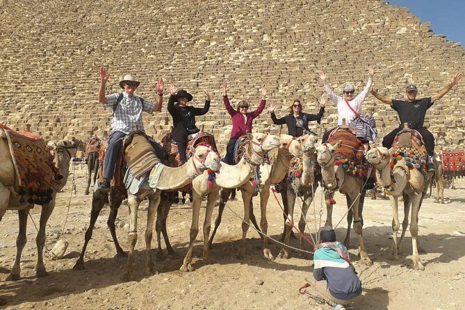 Private day tour to Giza Pyramids and Camel ride & Egyptian Museum - Key Points