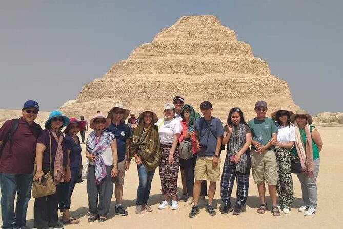 Private day trip to Memphis, Saqqara& Giza Pyramids with the Sphinx - FAQs