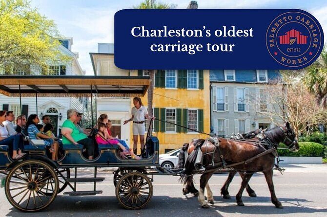 Private Daytime Horse-Drawn Carriage Tour of Charleston - Detailed Tour Breakdown
