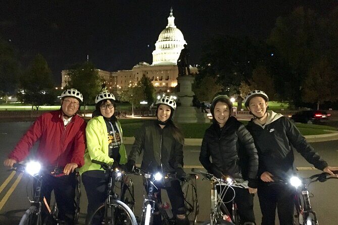 Private DC Monuments at Night Bike Tour - FAQ