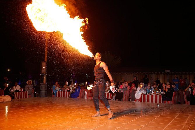 Private Desert Safari Red Dunes with BBQ,Camel Ride,Sand Boarding,Live Shows - Key Points