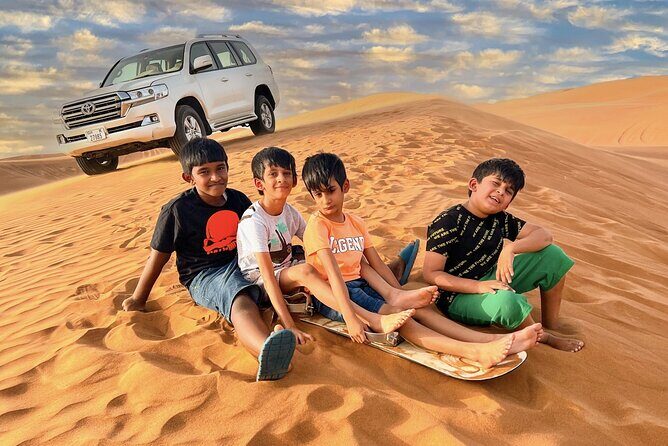 Private Desert Safari with Dune Bashing and Sandboarding - Key Points