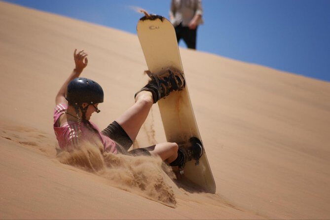Private Desert Sandboarding Camel riding tour - Cultural Touch: Short Camel Ride
