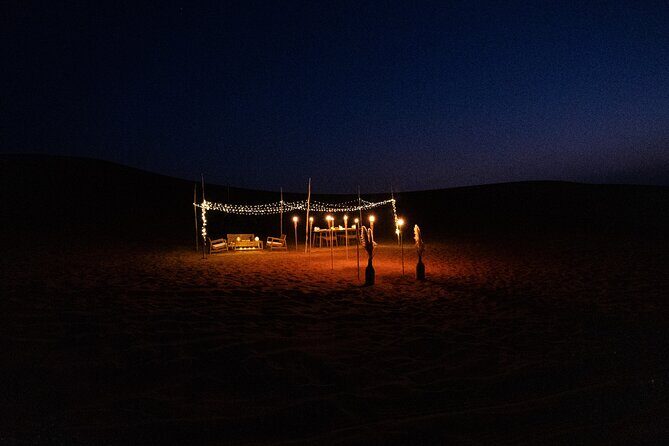 Private Dinner in the dunes in the Mleiha National Park - Final Words