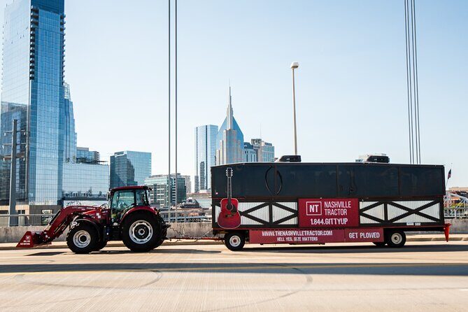 Private Downtown Nashville Party Tractor Tour 21+ Only! - Pricing & Value