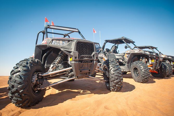 Private Dune Buggy Adventure with Sand boarding and Refreshments from Dubai - The Sum Up