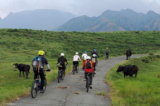 Private E-MTB guided cycling around Mt. Aso volcano & grasslands - Why This Tour Is a Great Choice