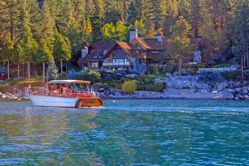 Private Emerald Bay, Lake Tahoe Cruise with Captain - Key Points