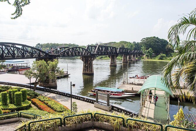 Private Erawan Waterfall, River Kwai, Death Railway Tour from Bangkok - Key Points