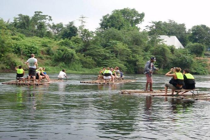Private Erawan Waterfall, River Kwai, Death Railway Tour from Bangkok - Transport and Group Size