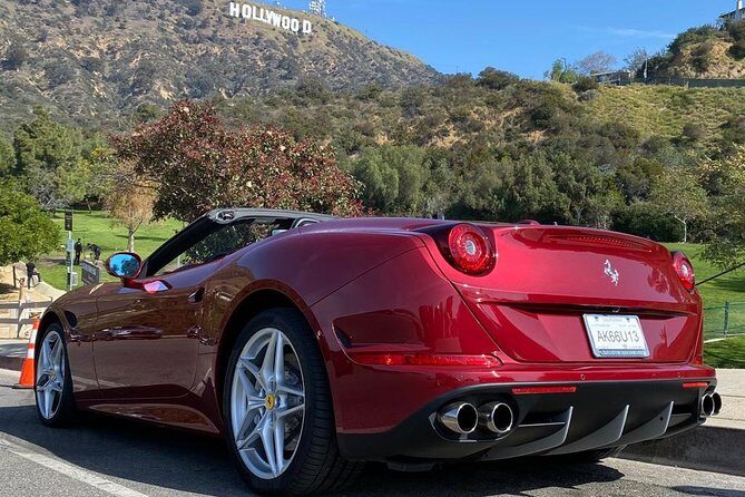 Private Ferrari California T Drive from Hollywood to Sunset Plaza - A Closer Look at the Experience