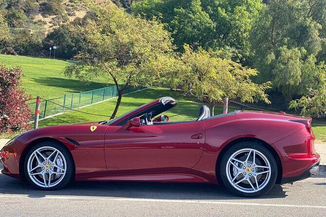 Private Ferrari California T Drive from Hollywood to Sunset Plaza - Who Will Love This Tour?