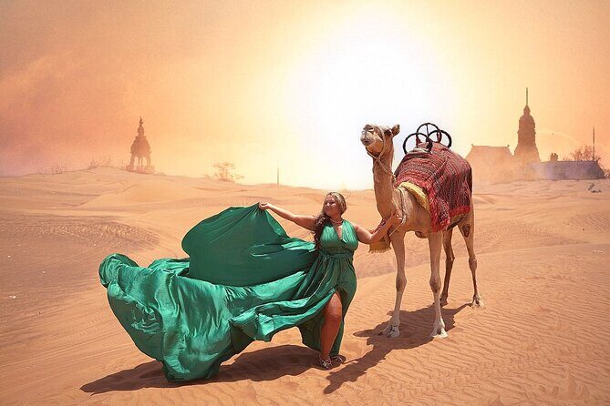 Private Flying Dress Photography in Dubai with Private Transfers - What to Expect from the Experience