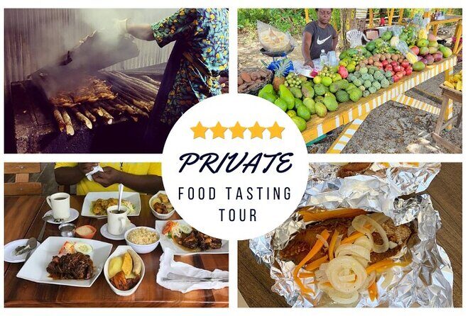 PRIVATE Food Tour of Local Jamaican Cuisine Montego Bay & Negril - Key Points