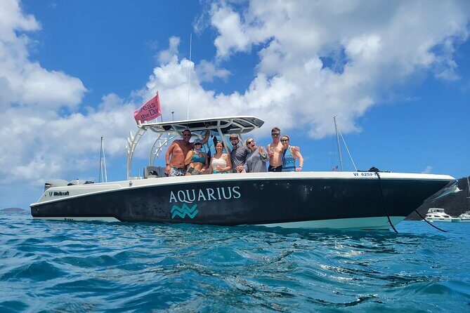 Private Full Day BVI Boat Charter Aboard MV Aquarius - Key Points