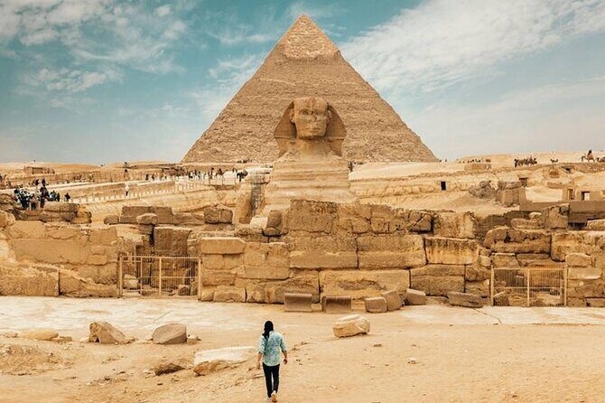 Private Full day Giza Pyramids, Sphinx, Memphis, and Saqqara - Exploring Memphis and the Mit Rahina Museum