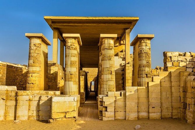 Private Full Day Tour Giza Pyramids Sphinx Saqqara and Memphis including Lunch - Saqqara: The World’s Oldest Pyramid