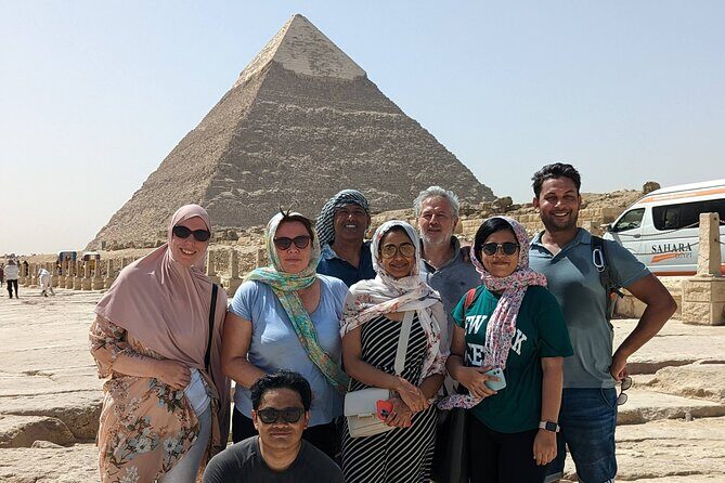 Private full day tour in Pyramids of Giza, Memphis and Saqqara - Exploring the Sites: A Detailed Breakdown
