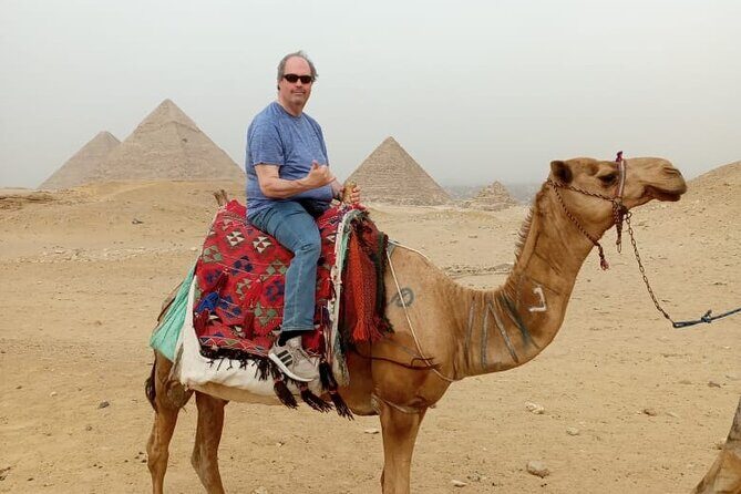Private Full Day Tour Pyramids and Egyptian Museum and Khan and Free Camel Ride - Exploring the Giza Pyramids and Sphinx