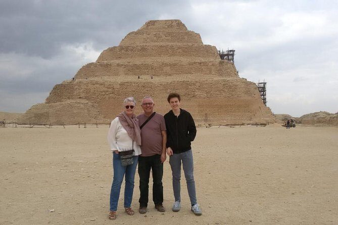 Private full day tour to Giza Pyramids, Sphinx, Sakkara and Dahshour with guided - Sakkara: The Evolution of Egyptian Pyramids