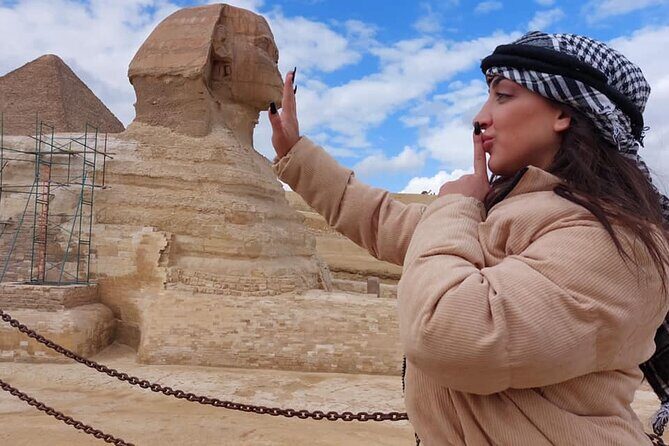 Private Giza pyramids , sphinx , camel riding and lunch including - Key Points