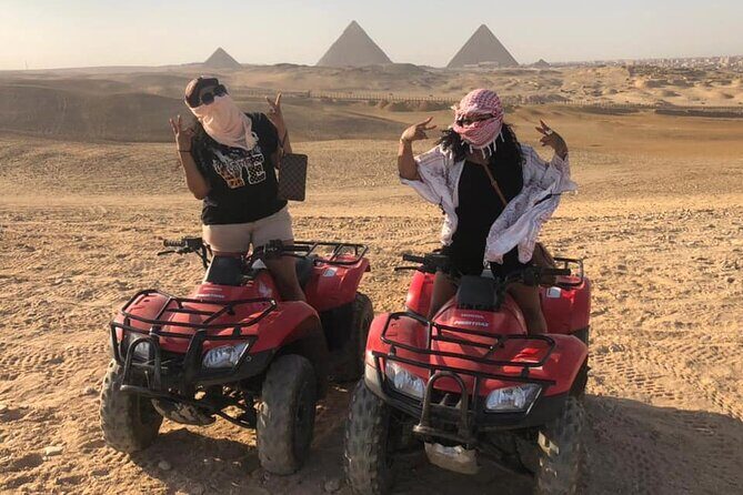 Private Giza Pyramids, Sphinx, Quad Bike, Camel Ride, Nile Dinner Cruise - Discovering Cairo’s Highlights with Comfort and Flair