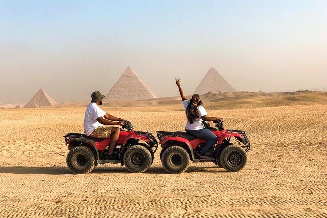 Private Giza Pyramids, Sphinx, Quad Bike, Camel Ride, Nile Dinner Cruise - FAQ