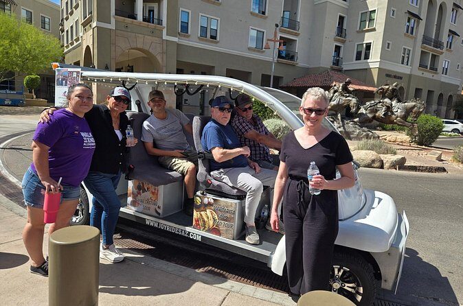 Private Golf Cart Tour of Old Town Scottsdale : 2 Guest Minimum - Limitations and Considerations