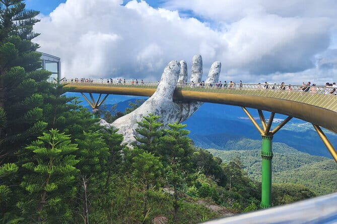 Private Guided Full Day Tour Ba Na Hills Golden Hands Bridge AND Marble Mountain - Introduction