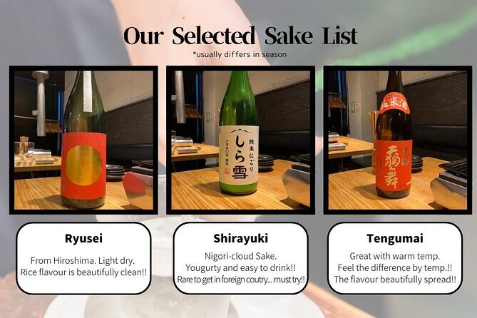 Private Guided Sake Tasting Experience in Tsukiji with 10 Sake!! - Location and Accessibility