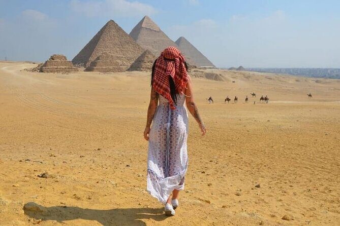 Private Guided Tour: Pyramids, Museum & Khan with Lunch & Drinks - The Itinerary: From Ancient Monuments to Modern Markets