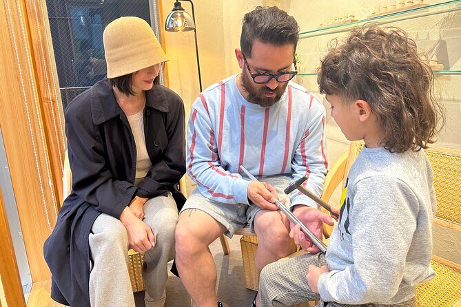 Private Handmade Ring Workshop Activity in Tokyo Shibuya - The "Tankin" Technique — Traditional Japanese Texturing