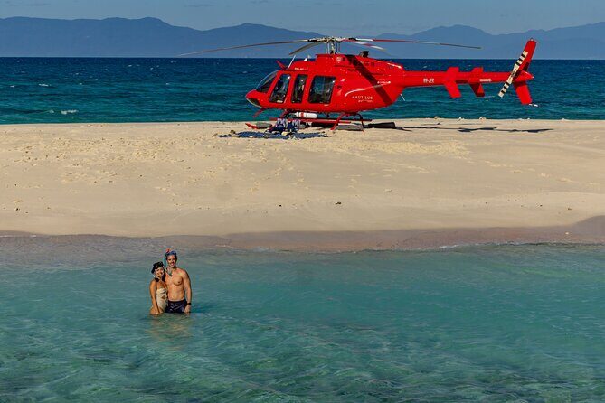 Private Helicopter Tour: Reef Island Snorkeling and Gourmet Picnic Lunch - Discovering the Private Helicopter Tour: Reef Island Snorkeling and Gourmet Picnic Lunch