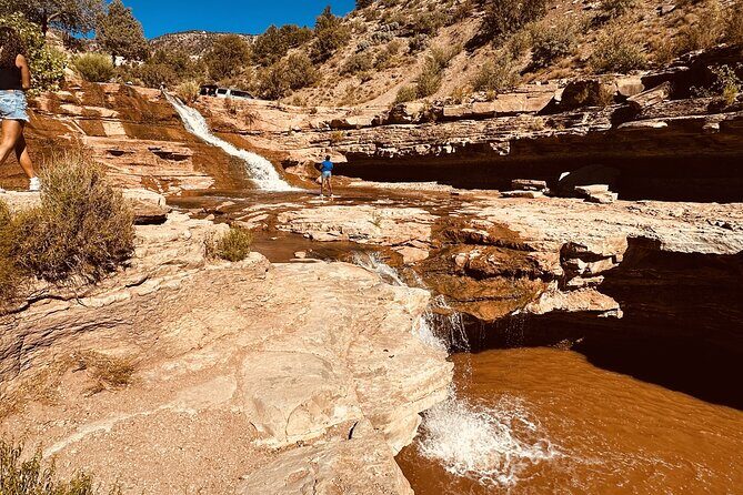 Private Jeep Ride to Toquerville Falls - Reaching Toquerville Falls