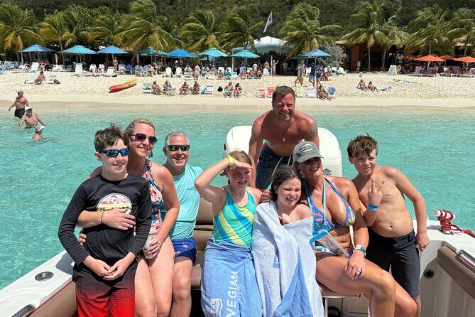 Private Jost Van Dyke Swimming Adventure - The Return Trip and Overall Duration